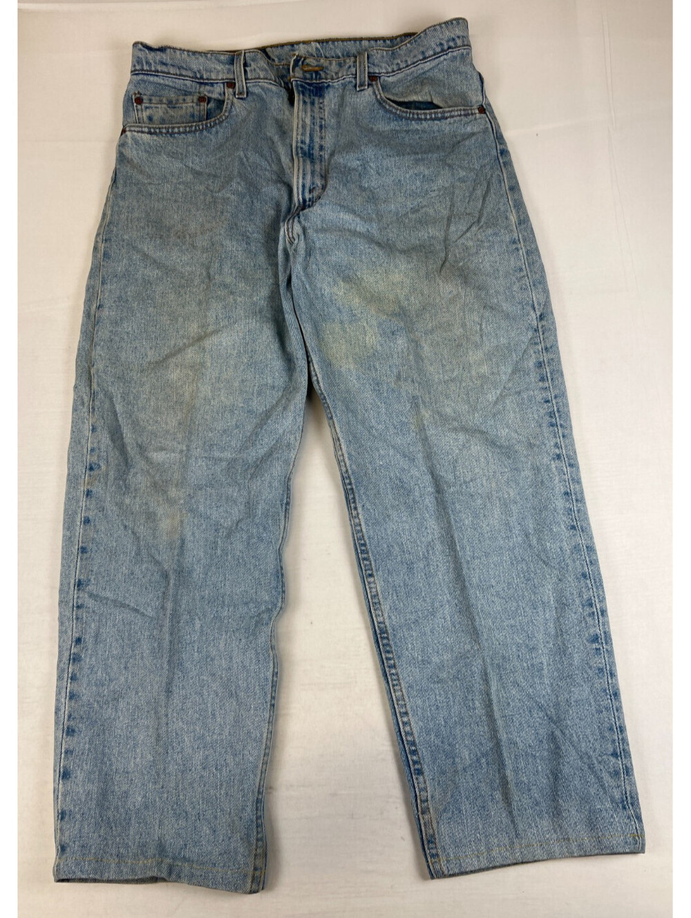 Vintage Levi's Men 550 Relaxed Fit Jeans Blue W38 L28 Cotton Denim Pants USA